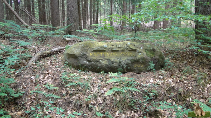 Ritterstein Nr. 128-2 Krottenbuckel.JPG - Ritterstein Nr.128  Krottenbuckel                               